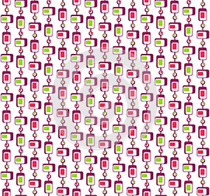 Seamless Bright Fun Abstract Pattern