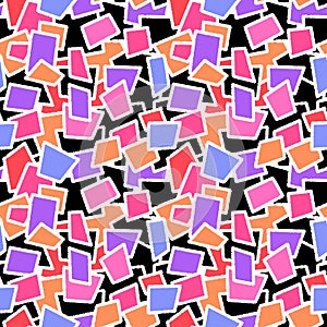 Seamless brushpen textile doodle pattern grunge texture