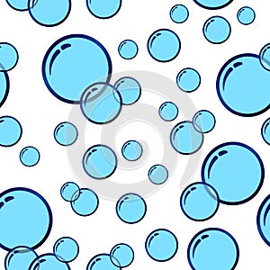 Seamless Bubble Pattern