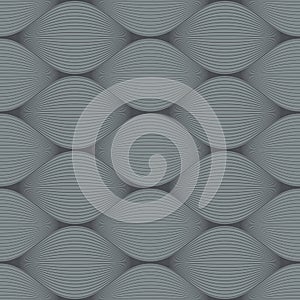 Seamless bulge illusion pattern.