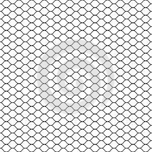 Seamless Cage. Grill. Mesh. Octagon Background