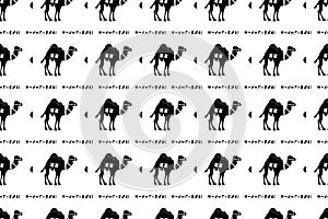 Seamless Camel Pattern