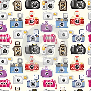 Seamless camera pattern