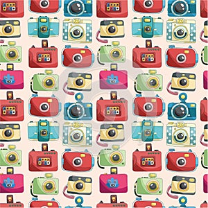 Seamless camera pattern