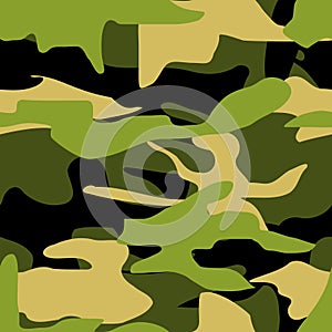 Seamless camouflage photo