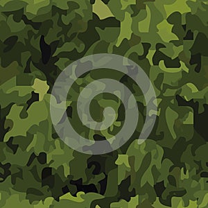 Seamless camouflage background