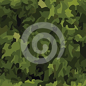 Seamless camouflage background photo