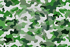 Seamless camouflage background Mix