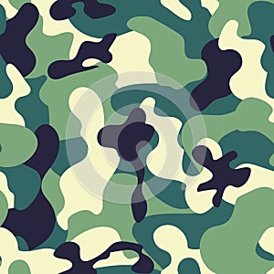 Seamless camouflage pattern