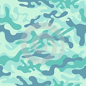 Seamless camouflage pattern