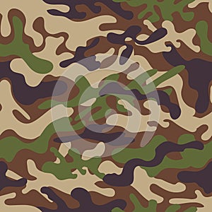 Seamless camouflage pattern