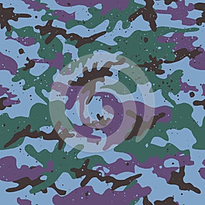 Seamless Camouflage Pattern