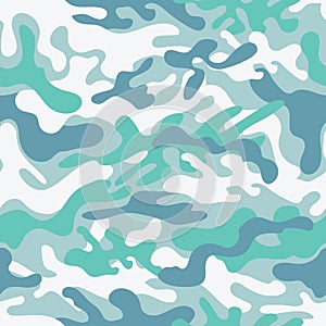 Seamless camouflage pattern