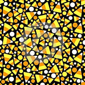 Seamless Candy Corn Background
