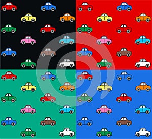 Seamless car pattern