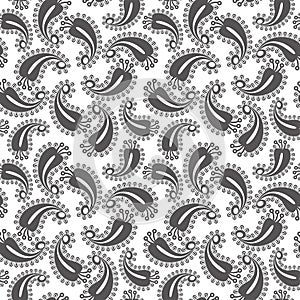 Seamless cashmere pattern