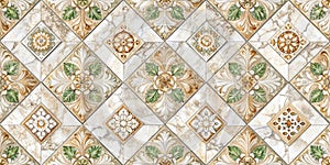 Seamless Ceramic Wall tiles design Texture Wallpaper design Pattern Graphics design Art Background. Ceramic Floor Tiles And Wall photo