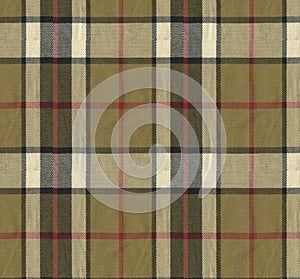 Seamless checkered fabric pattern for garments industry