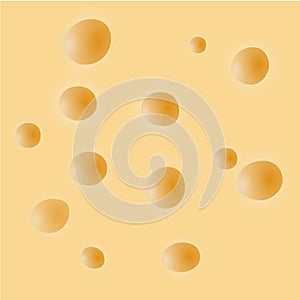 Seamless Cheese pattern, texture, food ingredient. Vector.