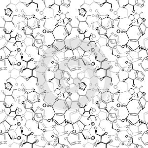 Seamless chemical pattern