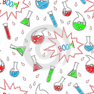 Seamless chemical pattern