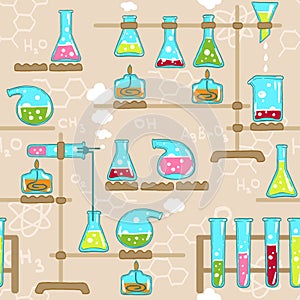 Seamless chemistry pattern