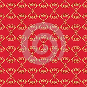 Seamless chinese pattern. Design for paper, cover, fabric,