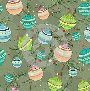 Seamless Christmas background