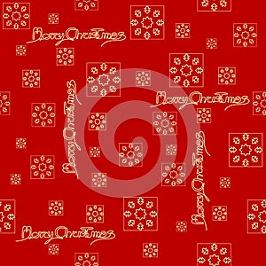 Seamless Christmas Pattern for Wrapping Paper