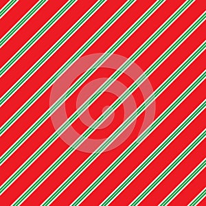 Seamless Christmas Stripe Pattern. Ideal for Christmas gift wrapping paper.