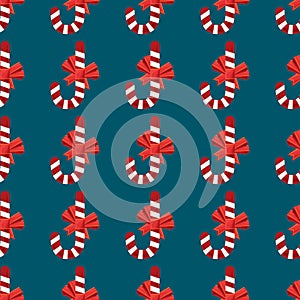 Seamless christmas vector illustration background