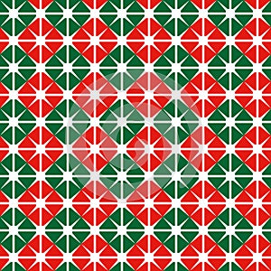 Seamless Christmas wrapping paper pattern