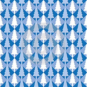 Seamless Christmas wrapping paper pattern