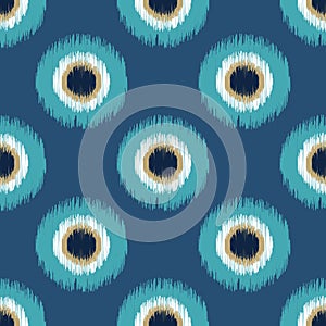 Seamless circle dots ornament pattern