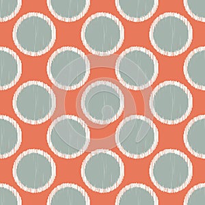 Seamless circle dots pattern