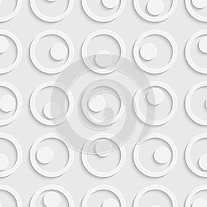 Seamless Circle and Ring Pattern