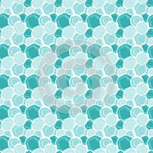 Seamless circular water spots background