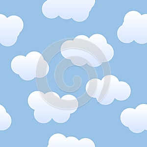 Seamless Clouds Background