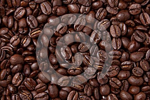 Seamless Coffee Bean Background