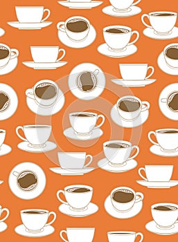 Seamless Coffee Pattern