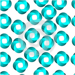 Seamless color ligt pattern art round blue circle abstrsct background