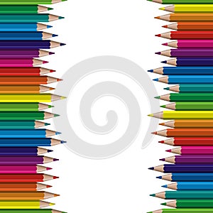 seamless colored pencils