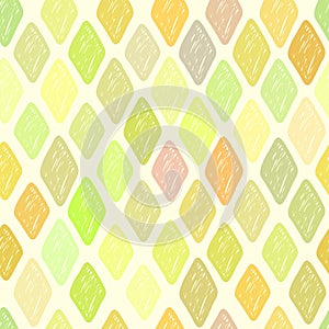 Seamless colored vector diamond pattern. photo