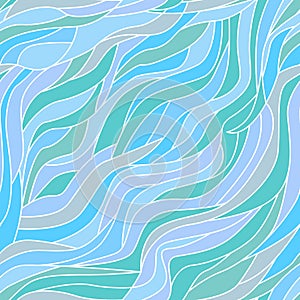 Seamless colorful background with wavy pattern