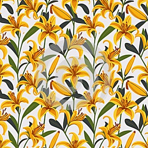 Seamless colorful floral background pattern. Decorative backdrop for fabric, textile, wrapping paper, card, invitation, wallpaper.