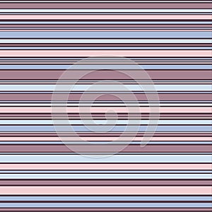 Seamless colorful optical horizontal pink, purple and shades stripes textured pattern, Stripe pattern for textile, fabric,