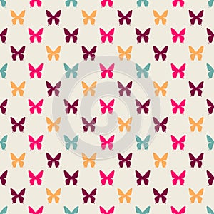 Seamless colorful pattern vector illustration