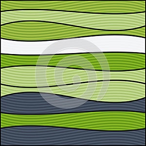 Seamless colorful striped wave background