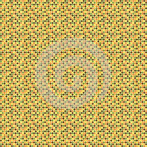 Seamless colorful wood textured circles on tan background