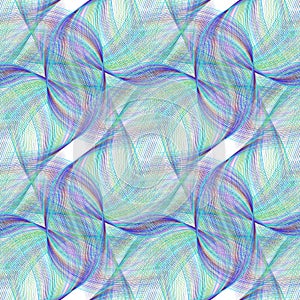 Seamless computer generated fractal pattern design